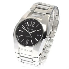 Bvlgari Octo EG40S 40mm SS Black Dial Automatic Date Watch C10039