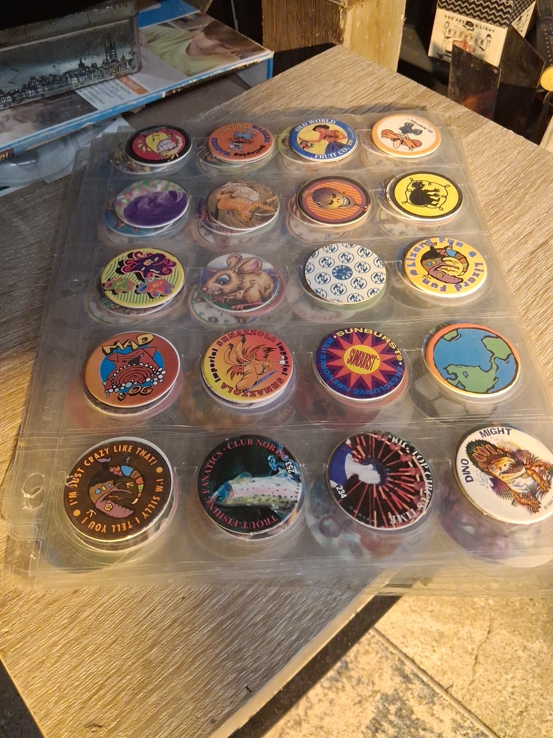 Lot Of 170 Pogs Mostly Vintage