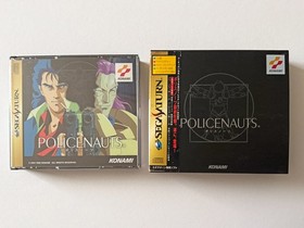 Sega Saturn Policenauts w/Spine Reg-Card SS Konami Adventure Game Japan JP