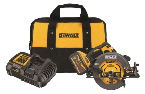 Dewalt FLEXVOLT 60V MAX 7-1/4 in. Sidewinder Circular Saw w/ 9AH Battery DCS578