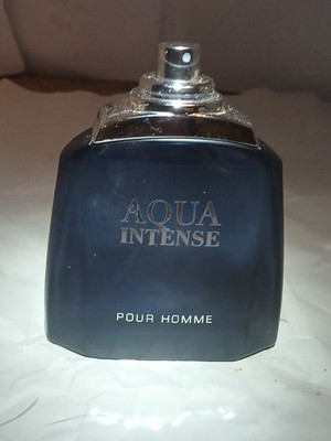 AQUA INTENSE Men's  EDT Cologne Spray By SHIRLEY MAY DELUXE 3.4fl oz