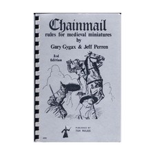 TSR Miniature Rules Chainmail 3rd Ed, 3rd-8ths VG
