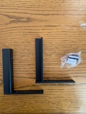 staffe per mensole, coppia di reggimensole in metallo,adatte per carichi pesanti