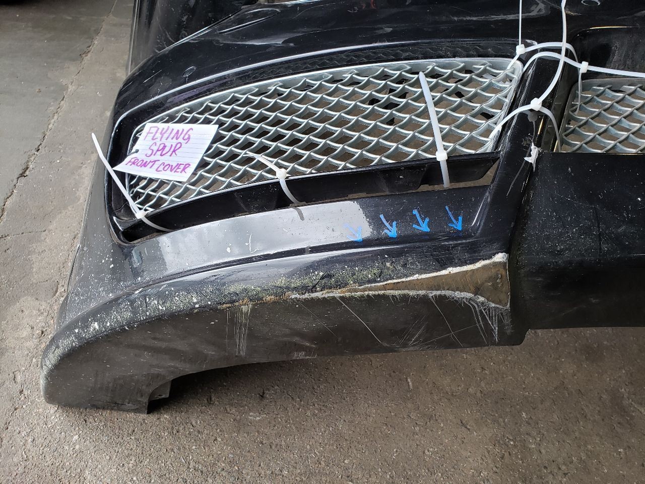 2006 Bentley Flying Spur Sedan Full Mansory FS63 body kit Fits 05-13 OEM