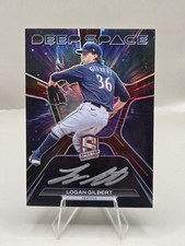 2022 Panini Chronicles - Spectra Deep Space Signatures Logan Gilbert #DSS-LG /15
