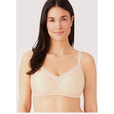Wacoal Perfect Primer Wire Free Bra 852313 Sand 36B NWT Full Coverage Seamless