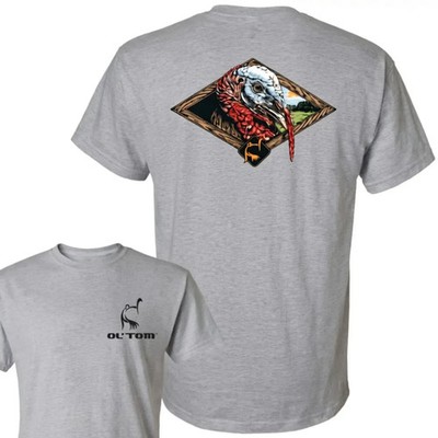 Ol  Tom Wild Turkey Graphic Tee Hunting T-Shirt