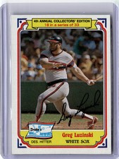 1984 Topps Drake's Big Hitters #18 Greg Luzinski