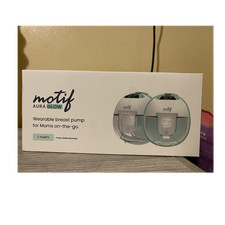 Motif Aura Glow Double Electric Wearable Breast Pump, Hands-Free, Quiet