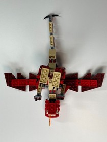 LEGO CREATOR: Red Creatures 100% COMPLETE PEICES /w MANUAL (31032)