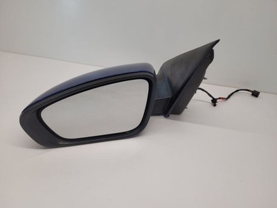 2015-17 Chrysler 200 LH Driver Side View Mirror Power Sedan Manual Folding Blue
