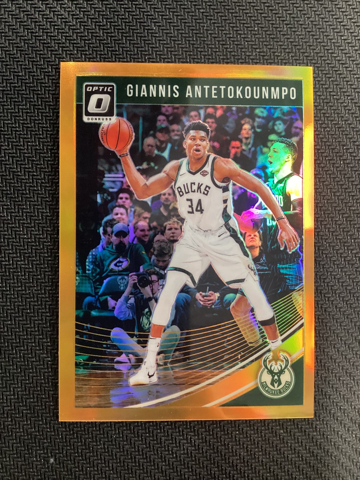 2018-19 Donruss Optic #85 Giannis Antetokounmpo Milwaukee Bucks Orange /199