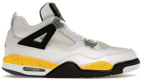 Jordan Air Jordan 4 Retro Lightning Tour Yellow Men's Mid Sneaker