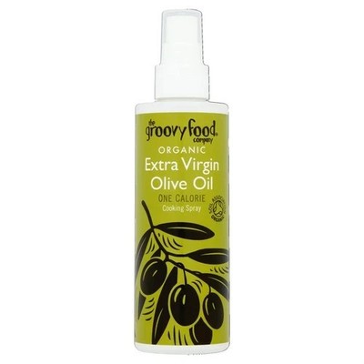2er Pack Groovy Food Bio Natives Olivenöl Extra Kochspray 2x190ml