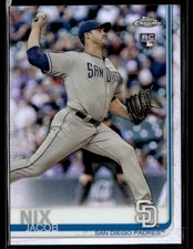2019 Topps Chrome #182 Jacob Nix Refractor RC Baseball Card 0603I
