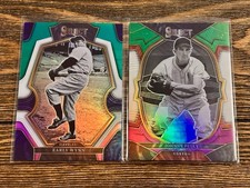 2023 Panini Select Early Wynn Teal White Pink Prizm /49 + Johnny Pesky /199