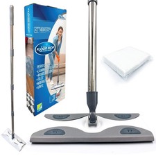 STATIC CLEANING MOP SWEEPER WET OR DRY WIPES LAMINATE WOOD TILE FLOOR CLEANER