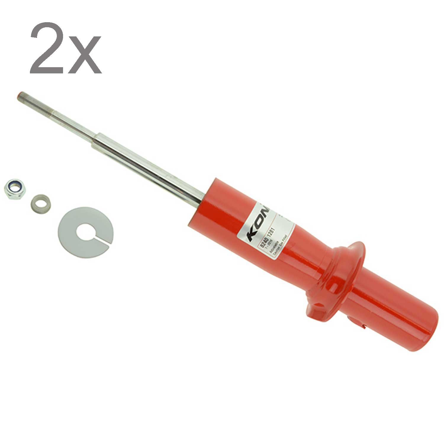 2 Koni Heavy Track Stoßdämpfer 2-8240-1281 Vorderachse für Ssang Yong Actyon Rex