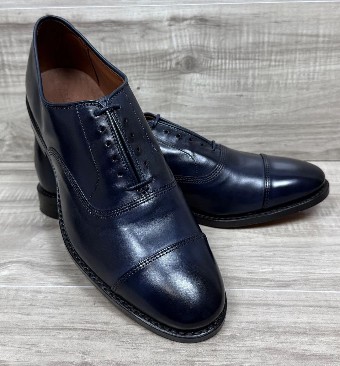 Allen Edmonds Blue Oxford Dress Shoes for Men for sale | eBay display picture 1