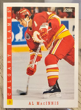 1993-94 Score Al MacInnis #121 Calgary Flames
