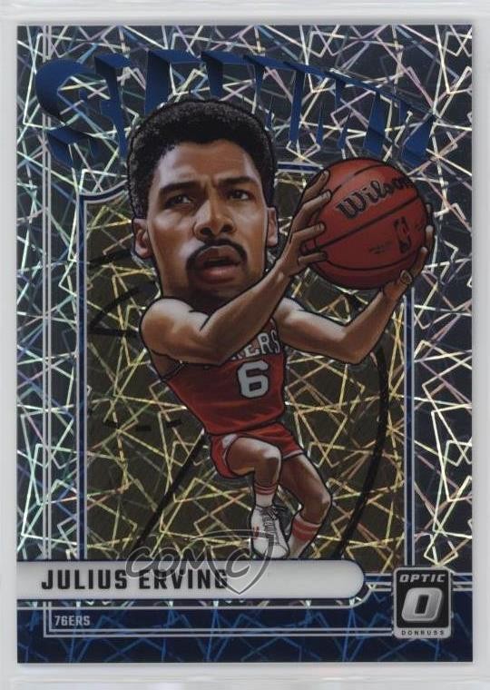 2024-25 Panini Donruss Optic Slammy! Julius Erving #26 HOF 0xh3