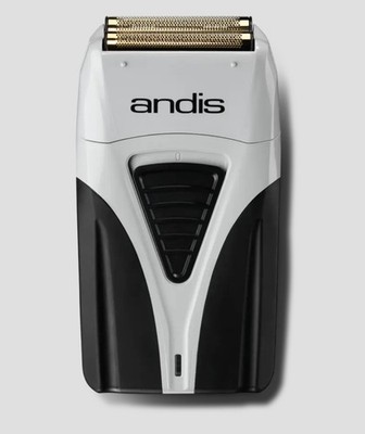 Andis Profoil Lithium Plus Titanium Foil Shaver 17200 TS-2 | White/Black