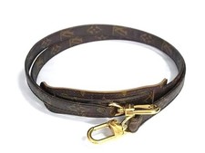 Louis Vuitton Monogram Bag Shoulder Strap Brown HA3926