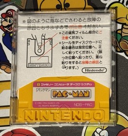 Bomberman & Pac-Man Famicom Disk System Japan Import US Seller
