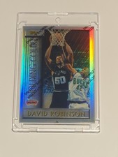 1996 Topps Holding Court David Robinson Refractor W/Coating #HC13