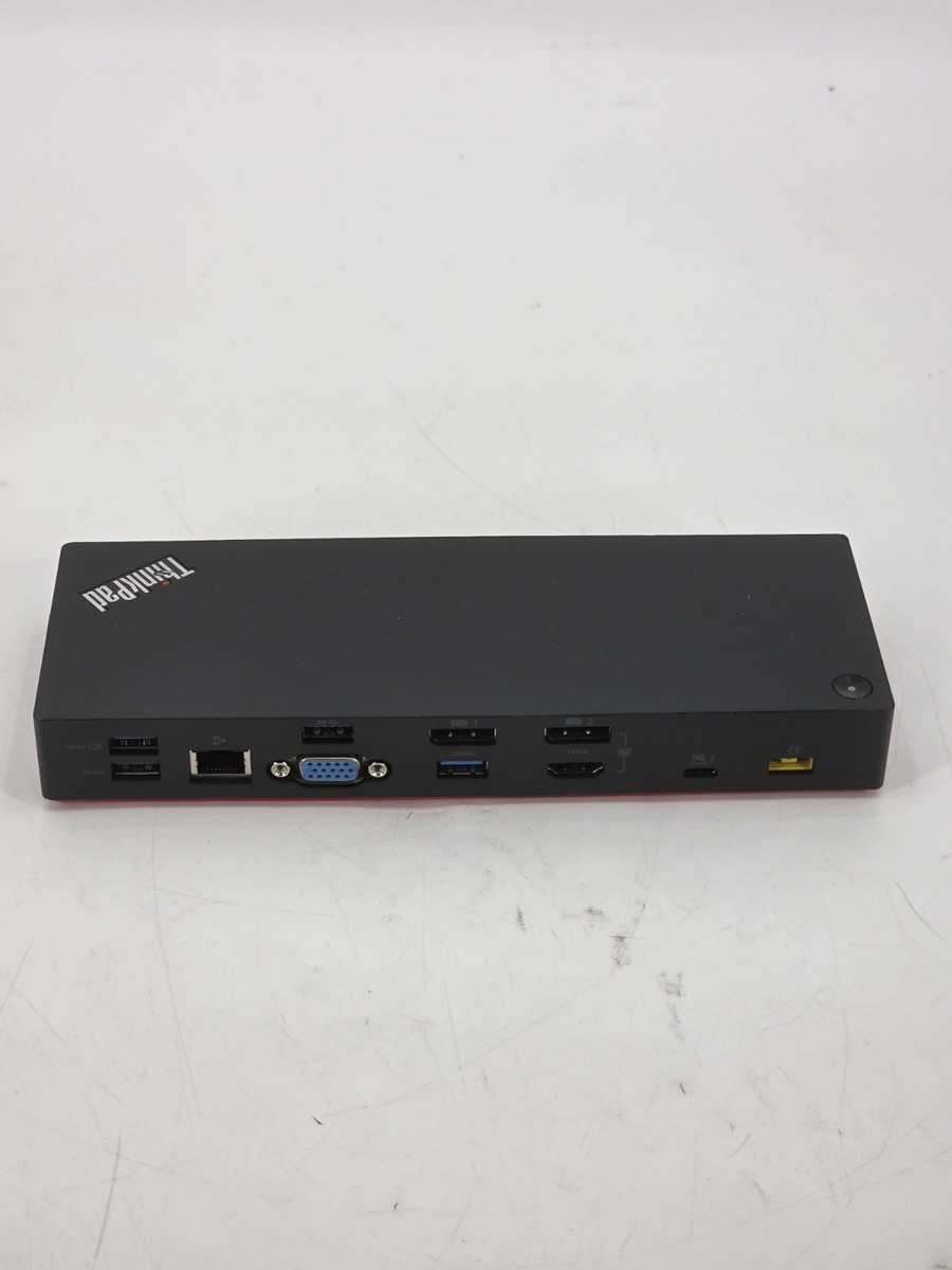 Lenovo ThinkPad USB-C ThunderBolt 3 Dock DK1841 40AN (Dock Only