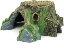Large Turtle Tank Accessories Reptile Hideouts Cave Habitat Decor for Gecko