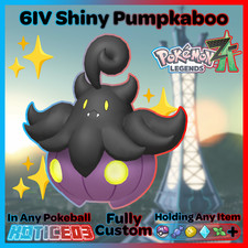 ✨ Shiny Pumpkaboo 6IV ✨ Pokemon Legends ZA 🚀 Fast 🚀