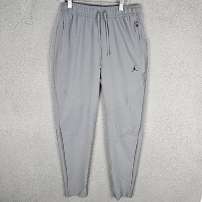 Nike Jordan Sport Jumpman Dri-FIT Woven Pants Smoke Grey Men's Size S FN5840-084