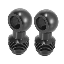  2pcs Dia.Fuel Banjo Fittings to 8AN Male Flare Adapter Fuel Line Adapter 12mm