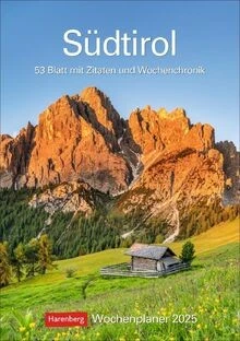 Südtirol Wochenplaner 2025 - 53 Blatt mit Zitaten un... | Buch | Zustand wie neu - Bild 1 von 2