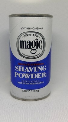Magic Shaving Powder Depilatory 5 oz - Helps Stop Razor Bumps, Alcohol-Free