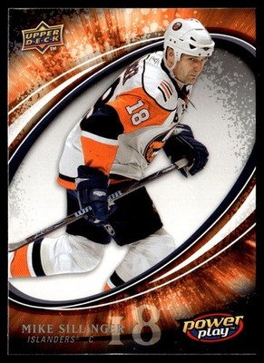 2008-09 Upper Deck Power Play Box Set Mike Sillinger New York Islanders #181