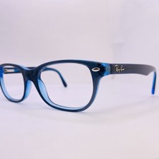 Ray-Ban Authentic Eyeglasses RB 1555 48  16 130 MM Blue Small