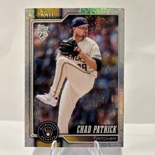 2026 Topps Series 1 #217 Chad Patrick Holo Foil - Milwaukee Brewers