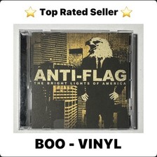 ANTI-FLAG THE BRIGHT LIGHTS OF AMERICA CD ALBUM EX / EX CONDITION