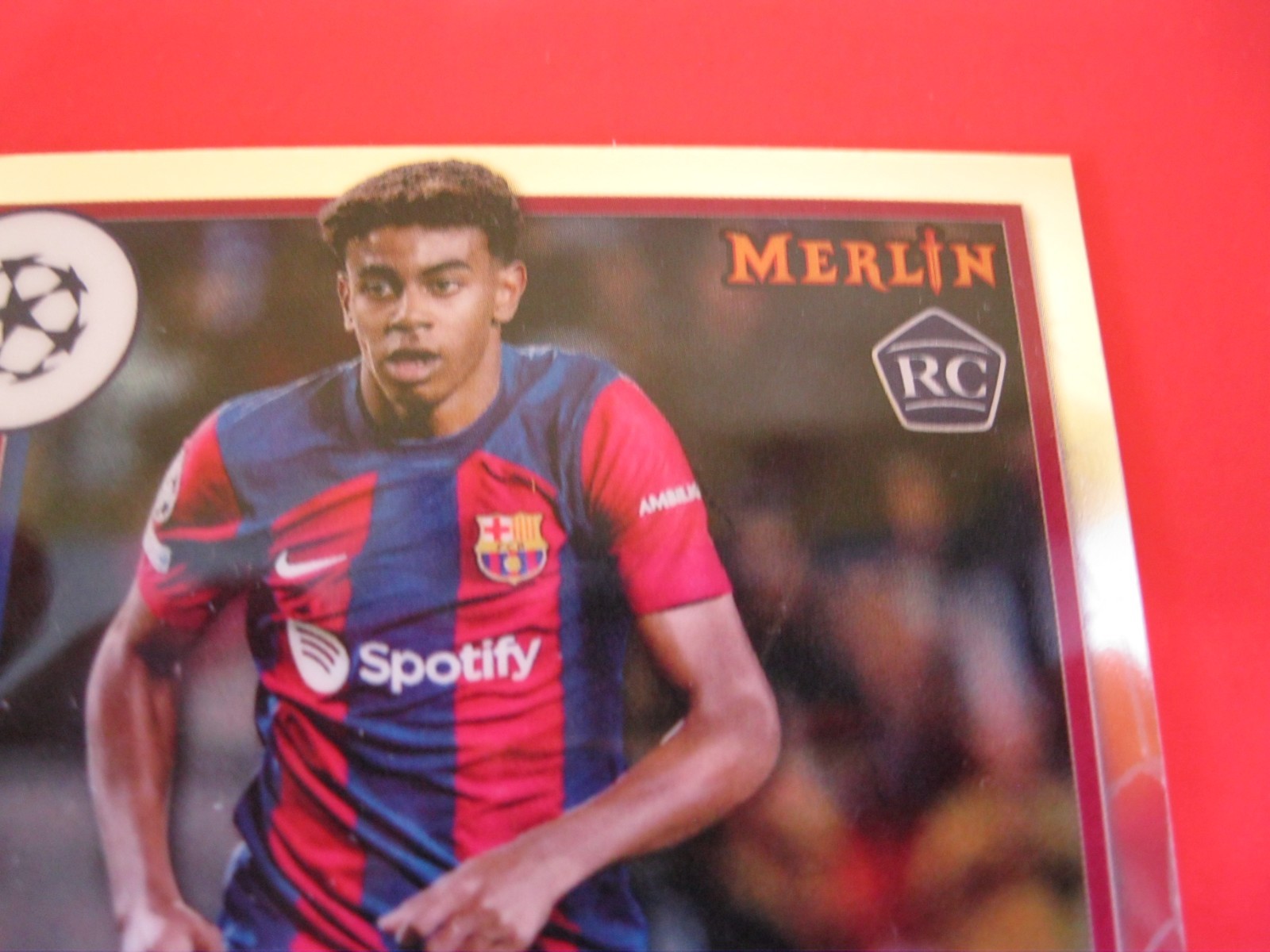 2024 TOPPS FC BARCELONA SOCCER #24 LAMINE YAMAL ROOKIE CARD view 4