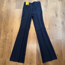 Vtg 60s 70s Bell Bottom Pants Mens 28 35 Angels Flight Leisure Suit Disco NOS