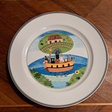 Teller Villeroy & Boch Design Naif Arche Noah, Luxembourg, Dm 27cm, Speiseteller