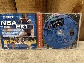 NBA 2K (Sega Dreamcast) White Label CIB COMPLETE & TESTED