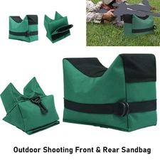 Shooting Bench Rest Front & Rear Support SandBag Stand Bag Holder for Gun Rifle