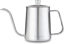 Gage Gooseneck Pour over Coffee Kettle 20 Oz Stainless Steel Hand Drip Long Narr