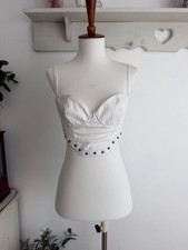 White Crop Top