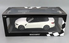 MINICHAMPS 1/18 BMW M4 Cabriolet 2020 White Diecast Model Car