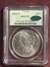 1883 O S$1 Morgan Silver MS62 PL CAC