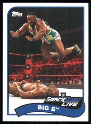 2018 Topps WWE Heritage #12 Big E 54062